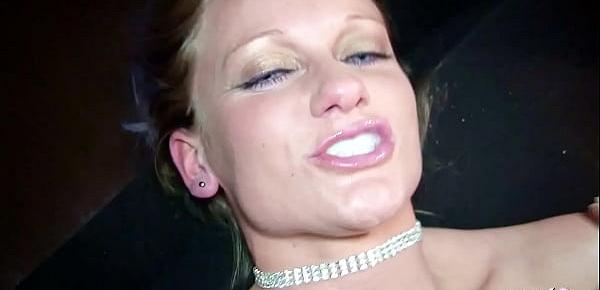 AO Creampie Gangbang Swinger Party mit deutscher versauten MILF Lacy